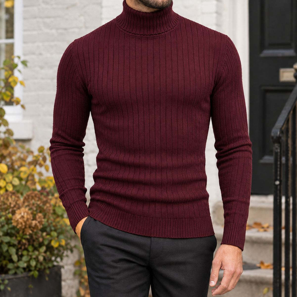 Bianca-Lottie | Women's Ribbed Turtleneck Sweater