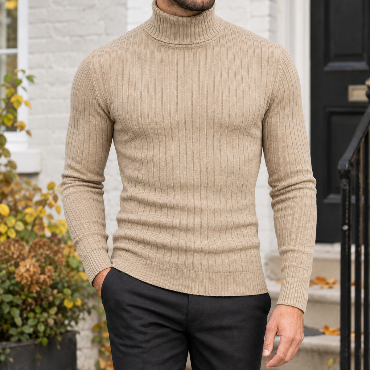 Bianca-Lottie | Women's Ribbed Turtleneck Sweater