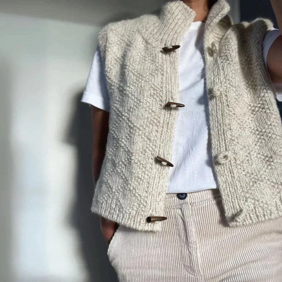Thelma-Flora | Women's Structured Sweater Vest