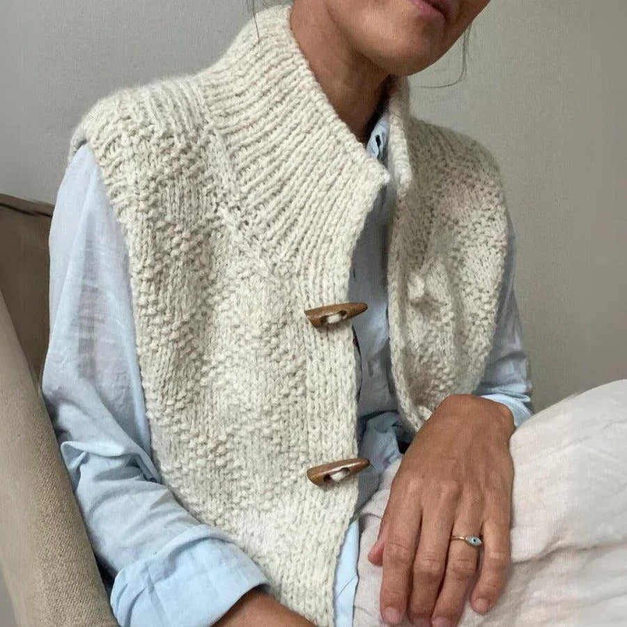 Thelma-Flora | Women's Structured Sweater Vest