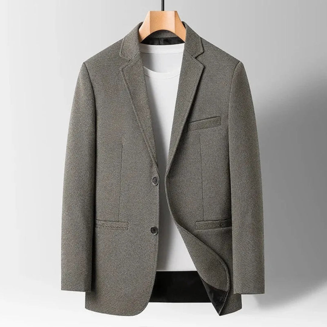 Stella-Annelise | Women's Tailored Wool-Blend Blazer