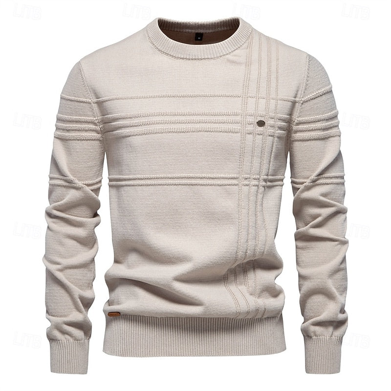 Selma | Women's Textured Crewneck Sweater