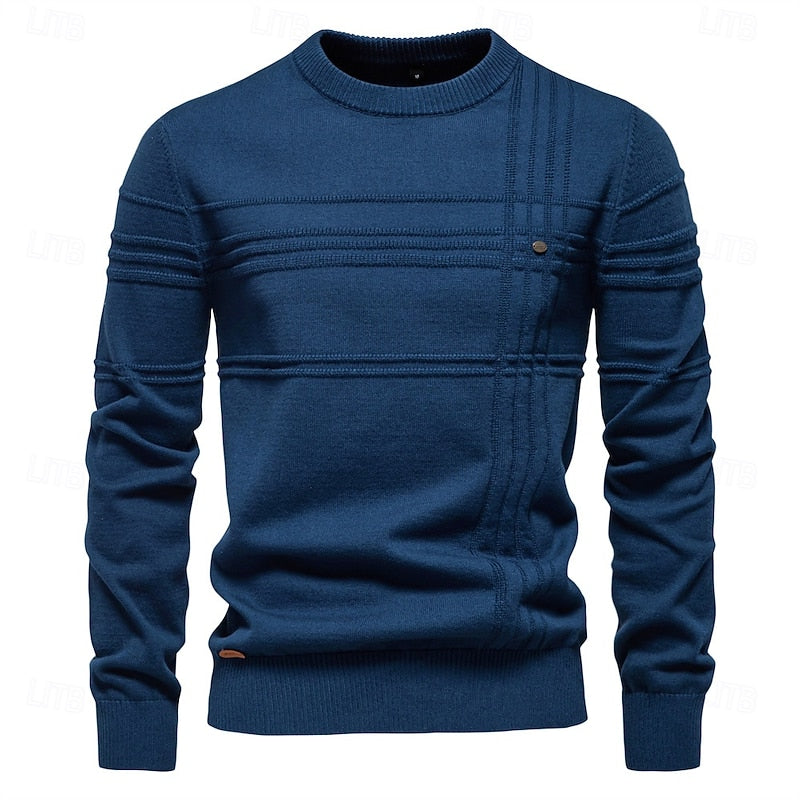 Selma | Women's Textured Crewneck Sweater