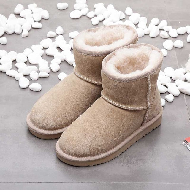 Veronica-Mabel | Women's Warm-Lined Ankle Snow Boots