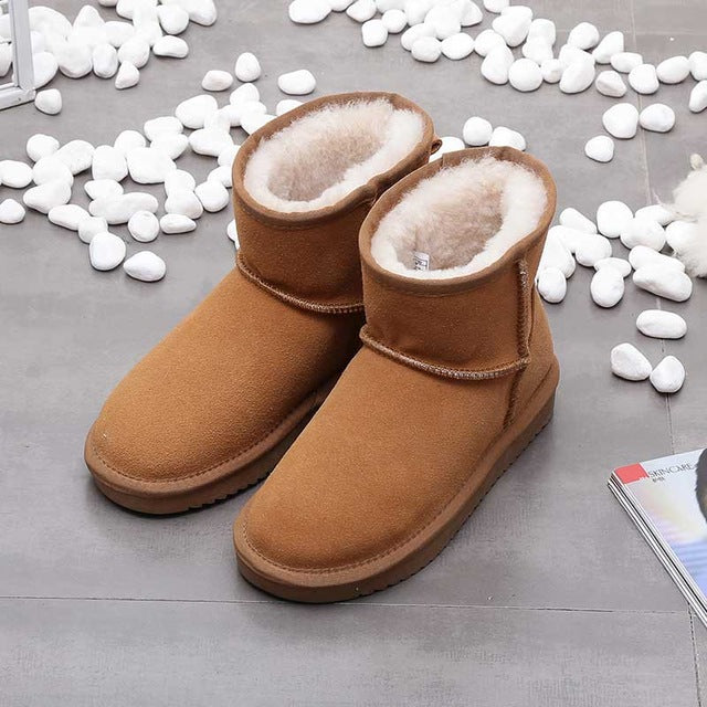 Veronica-Mabel | Women's Warm-Lined Ankle Snow Boots