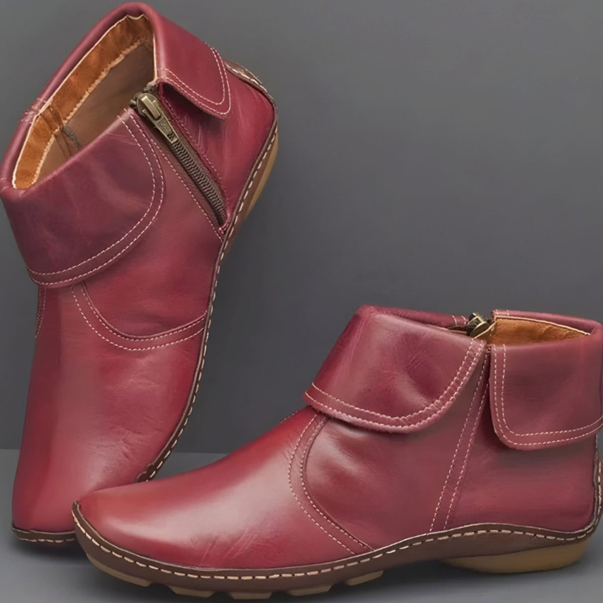 Verna | Women's Waterproof Side-Zip Ankle Boots