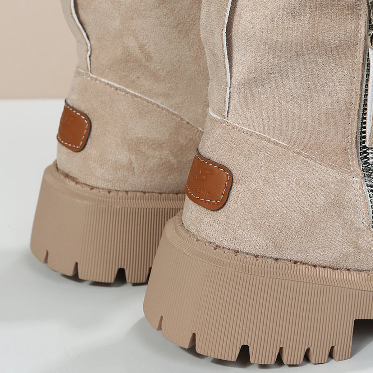 Amelia | Women's Faux Suede Fleece-Lined Knee High Boots